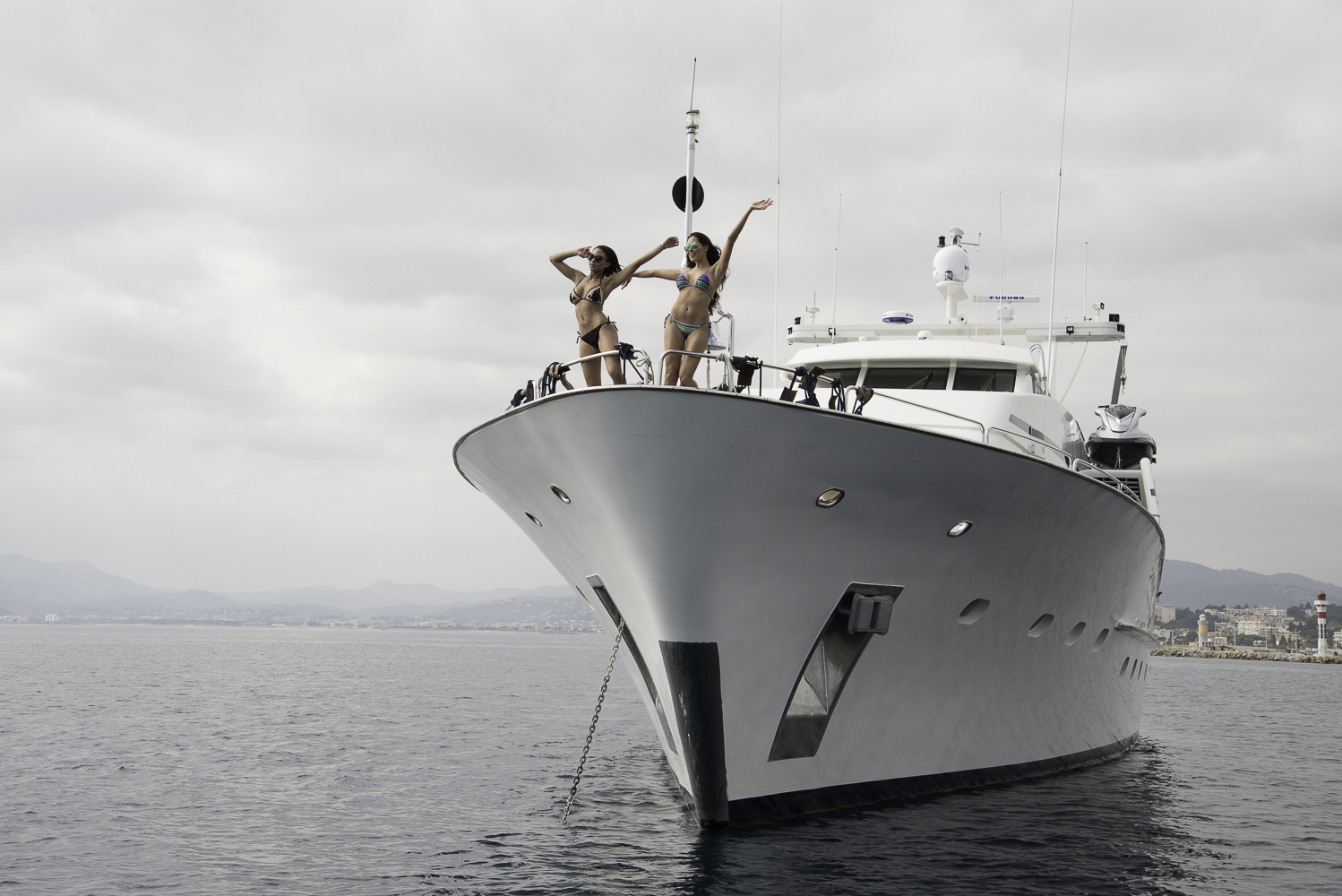 On the bow of Fiorente